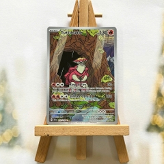 Thẻ hình Pokemon Turtonator 146/142 - Lá bài lẻ Stellar Crown Illustration Rare tiếng Anh chính hãng